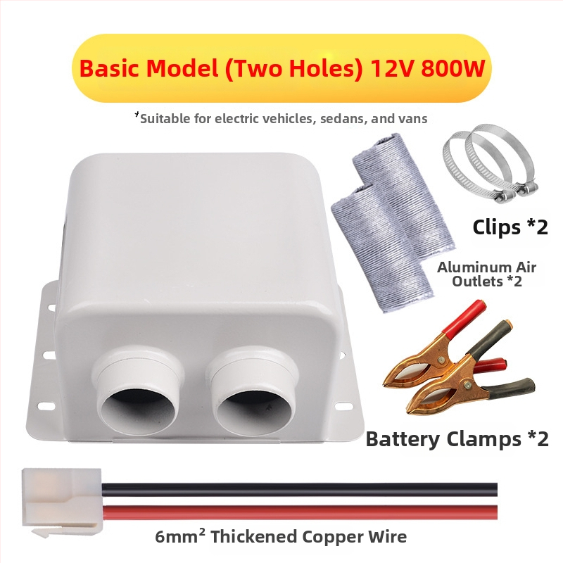 Bsq-928 autóhőfelmelegítő, 12V/24V, defroster, elektromos fűtés