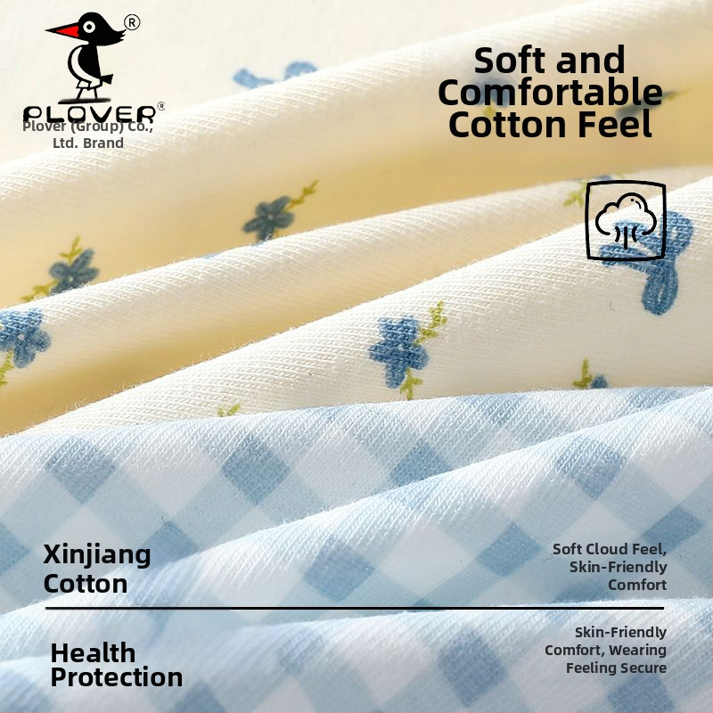 Ženské bavlnené nohavičky s vysokým pásom, antibakteriálne, priedušné, rýchloschnúce; pletený materiál; rozkroková podšívka 95–100% bavlna