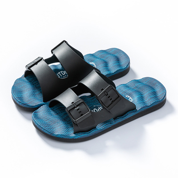 Ανδρικά σανδάλια με μία λουρί, PVC επάνω, EVA σόλα, Goodyear κατασκευή