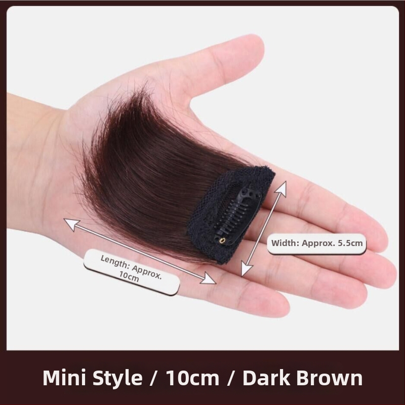 One-card pad hair piece; ravna kosa; žica visoke temperature; tretman: mehanizam; nije pogodno za bojanje vrućim bojama.