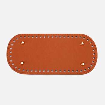 Bază PU pentru geantă, model încrucișat, formă ovală - accesorii de bagaje, respirabil, impermeabil, rezistent la uzură