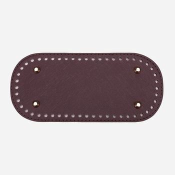 Bază PU pentru geantă, model încrucișat, formă ovală - accesorii de bagaje, respirabil, impermeabil, rezistent la uzură