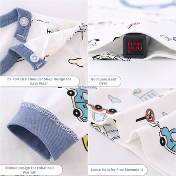 Θερμό βρεφικό τοπ από γούνα κουνελιού, μάρκα Lei Guang, για νεογγέννητα, Άνοιξη 2024