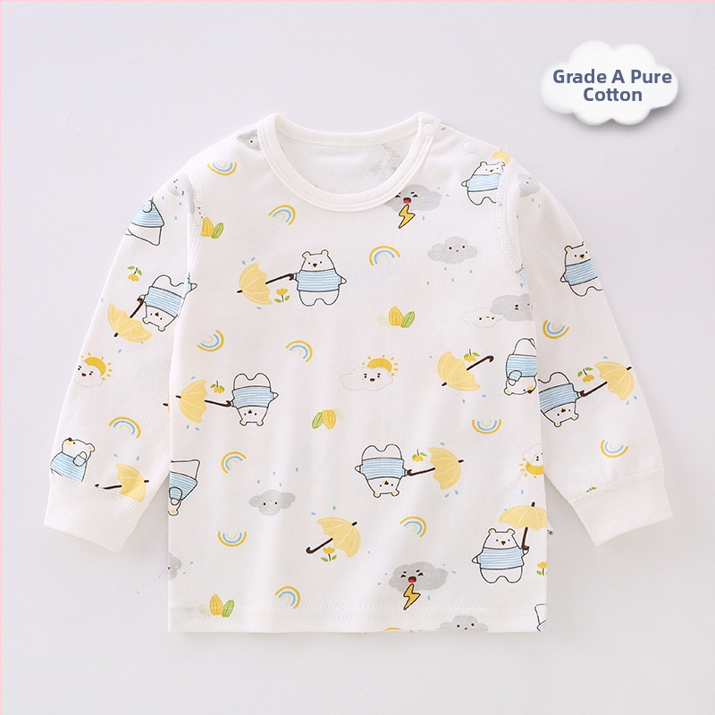 Θερμό βρεφικό τοπ από γούνα κουνελιού, μάρκα Lei Guang, για νεογγέννητα, Άνοιξη 2024