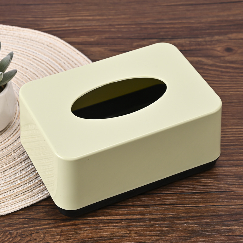 Műanyag szalvétatartó doboz logóval, 130 darabos készlet, vízálló és sokoldalú, modern letisztult stílus