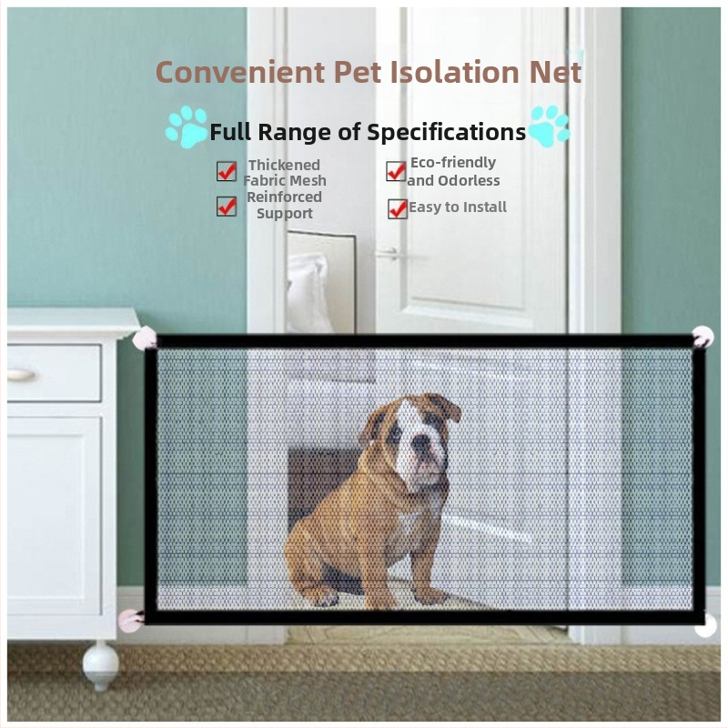 Plastová vnútorná ohrada pre domáce zvieratá pre psy a zajace s priehľadným panelom