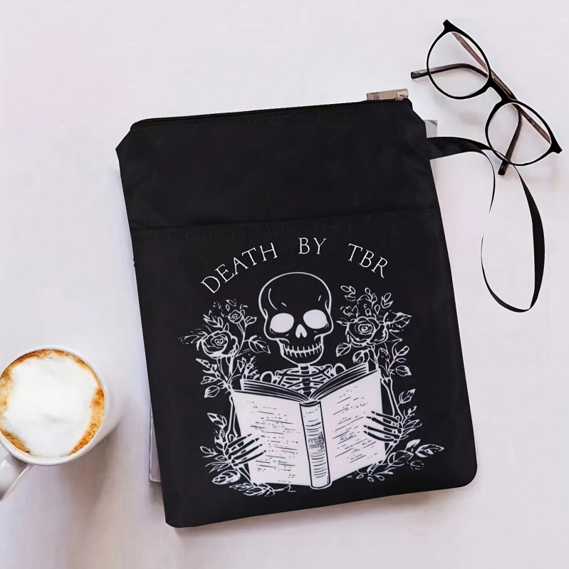 Zárható könyvborító poliészterből, logó nyomtatásával, testreszabható, ideális vállalati ajándékokra