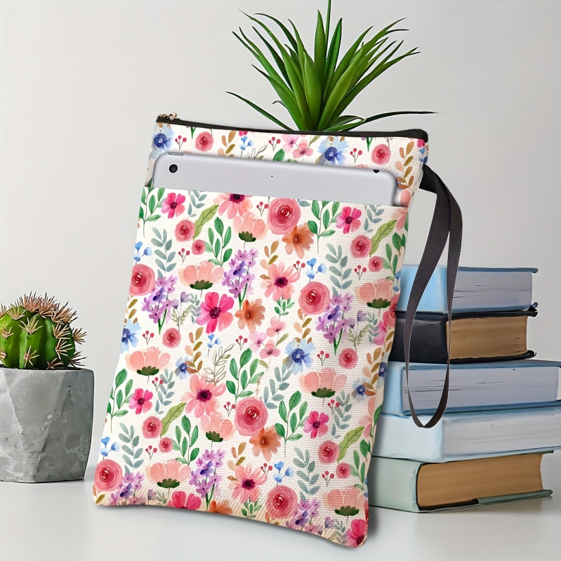 Zárható könyvborító poliészterből, logó nyomtatásával, testreszabható, ideális vállalati ajándékokra