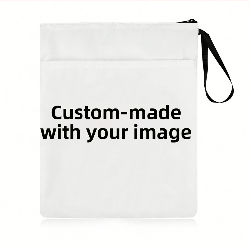 Zárható könyvborító poliészterből, logó nyomtatásával, testreszabható, ideális vállalati ajándékokra