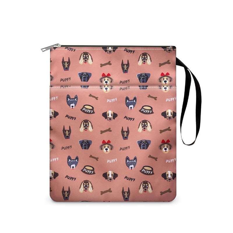 Zárható könyvborító poliészterből, logó nyomtatásával, testreszabható, ideális vállalati ajándékokra