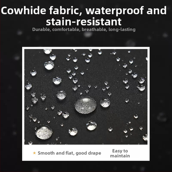 PU престилка без ръкави, маслоустойчива и устойчива на петна, модерен минималистичен стил, едноцветна