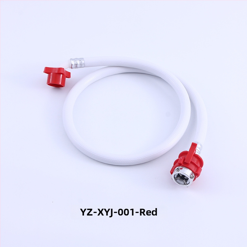 Prívodná a odtoková hadica práčky, univerzálne závity, PVC materiál, menovitý tlak 1, prevádzková teplota 1