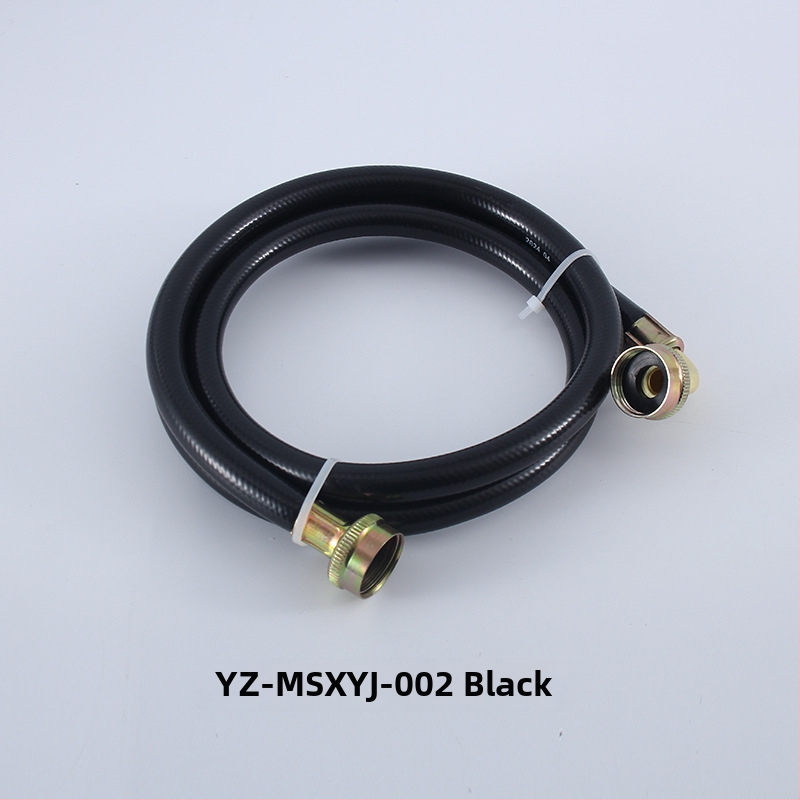 Prívodná a odtoková hadica práčky, univerzálne závity, PVC materiál, menovitý tlak 1, prevádzková teplota 1