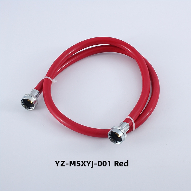 Prívodná a odtoková hadica práčky, univerzálne závity, PVC materiál, menovitý tlak 1, prevádzková teplota 1