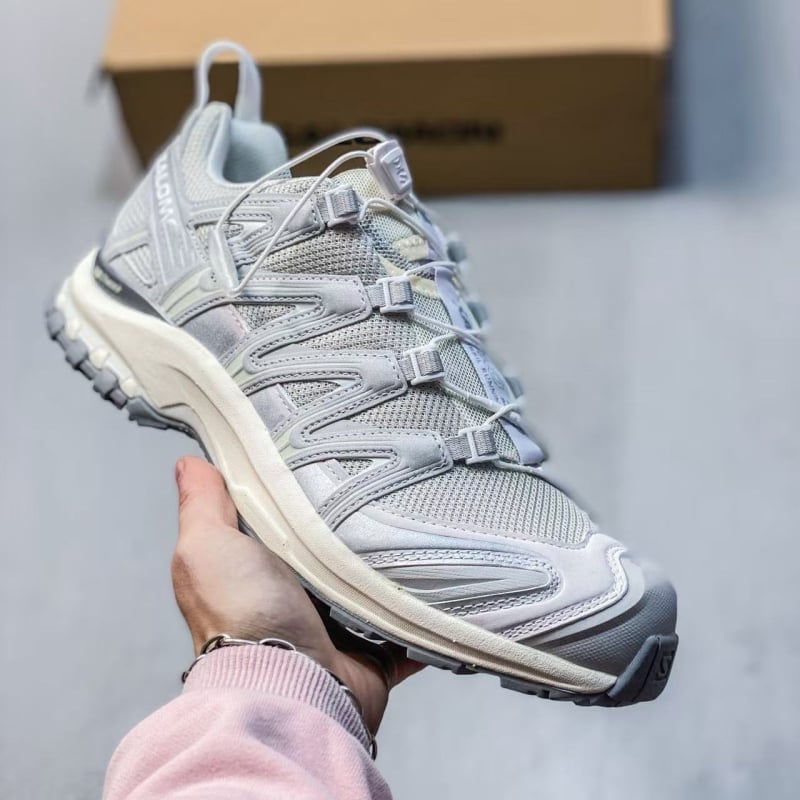 Pantofi de drumeție unisex, închidere cu șireturi în față, talpă din cauciuc antiderapantă, partea superioară din plasă