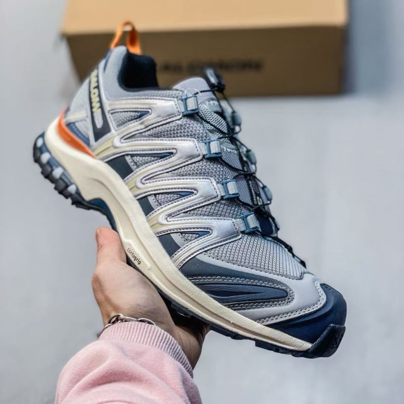 Pantofi de drumeție unisex, închidere cu șireturi în față, talpă din cauciuc antiderapantă, partea superioară din plasă