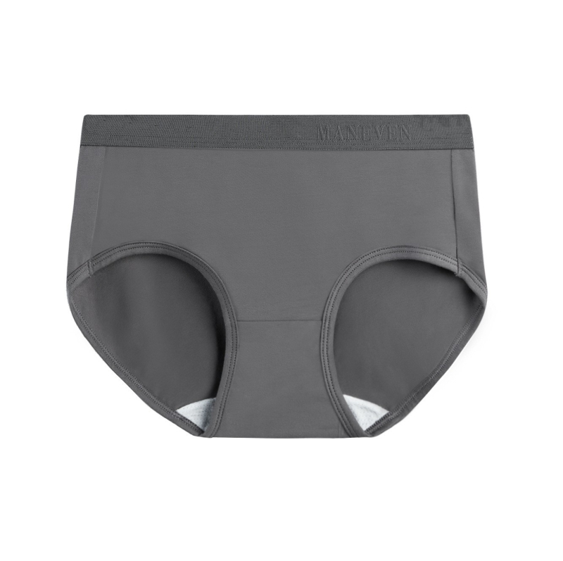 Ženské bavlnené nohavičky - priedušné, tvarujú brucho, antibakteriálne; stredná výška pásu; pletené tkanivo; rozkroková podšívka 80–90% regenerovanej celulózovej vlákne; 90–95% bavlna