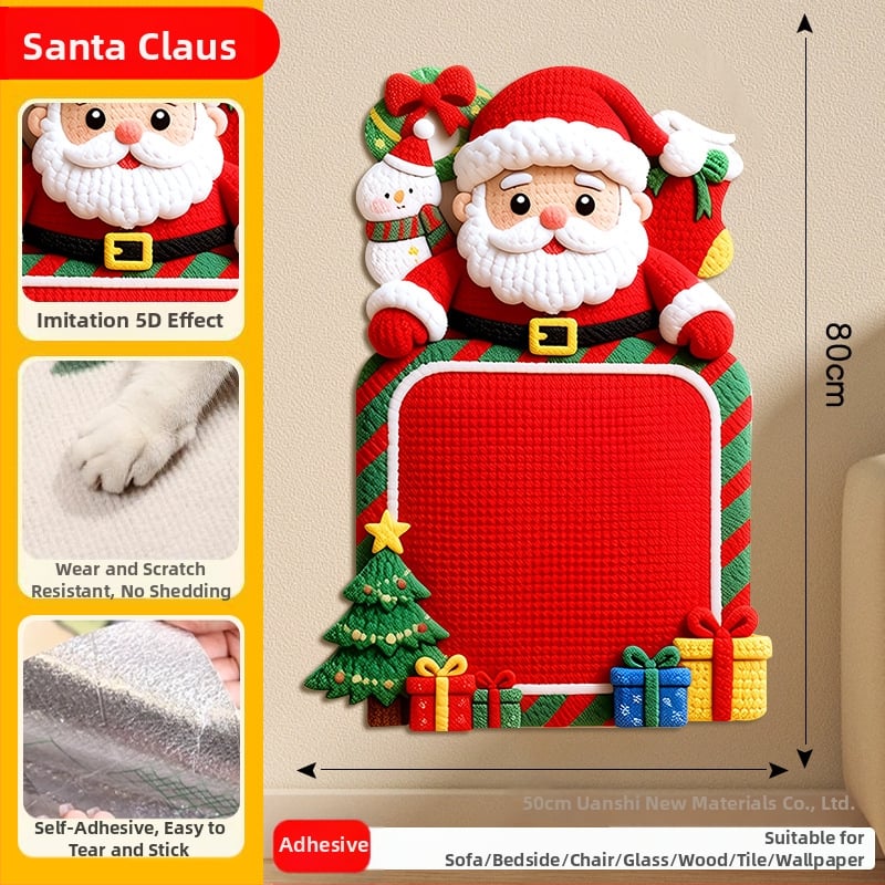 Comfortable карикатурна котешка катерушка за диван, филцова защитна повърхност, износоустойчива и многофункционална, стенна стикер-дъска, комплект 100 броя