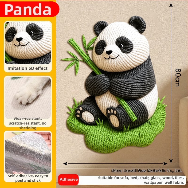 Comfortable карикатурна котешка катерушка за диван, филцова защитна повърхност, износоустойчива и многофункционална, стенна стикер-дъска, комплект 100 броя