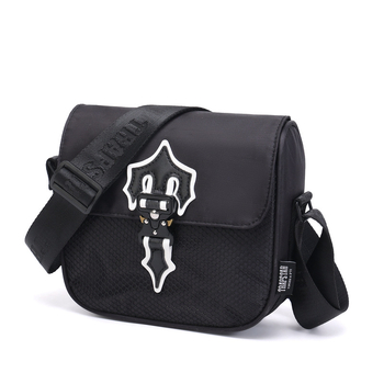 Geantă de umăr pentru bărbați - stil urban minimalist, nailon, model universal, impermeabilă, ultra-ușoară