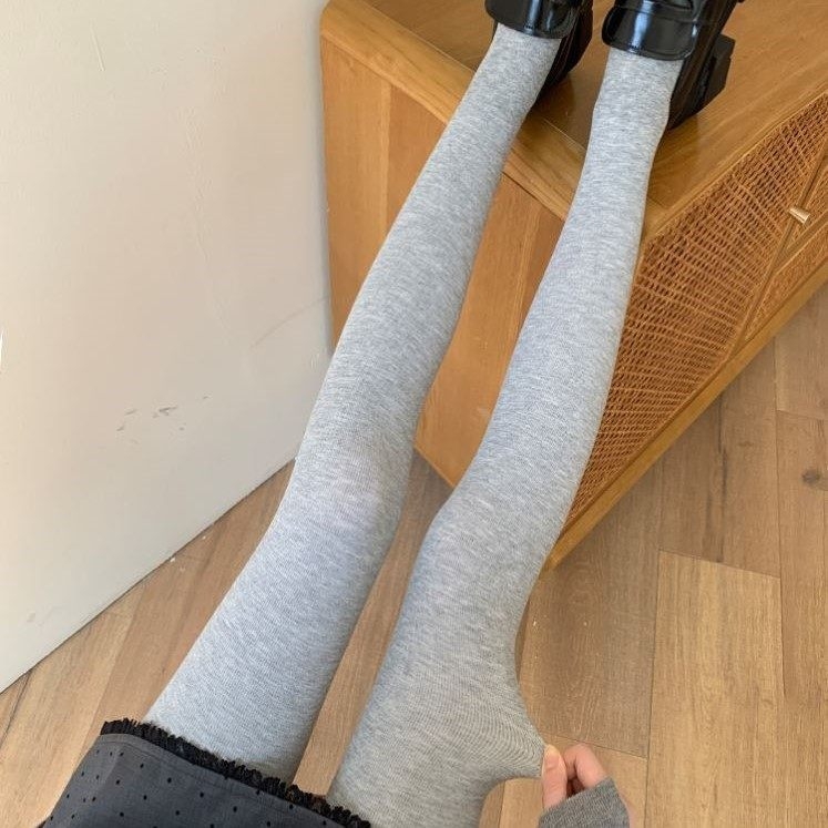 Κολάν με επένδυση φλίς για φθινοπωρινή–χειμερινή περίοδο, αδυνατιστικά, μακριά παντελόνια, χαλαρή γραμμή, με κάλυψη ποδιού, χωρίς μπιλίκια