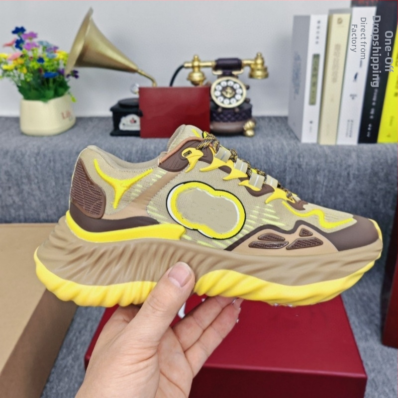 Unisex športové tenisky s vyššou podrážkou, koženým a sieťovinovým vrchnkom, šnúrky, vlnový dizajn