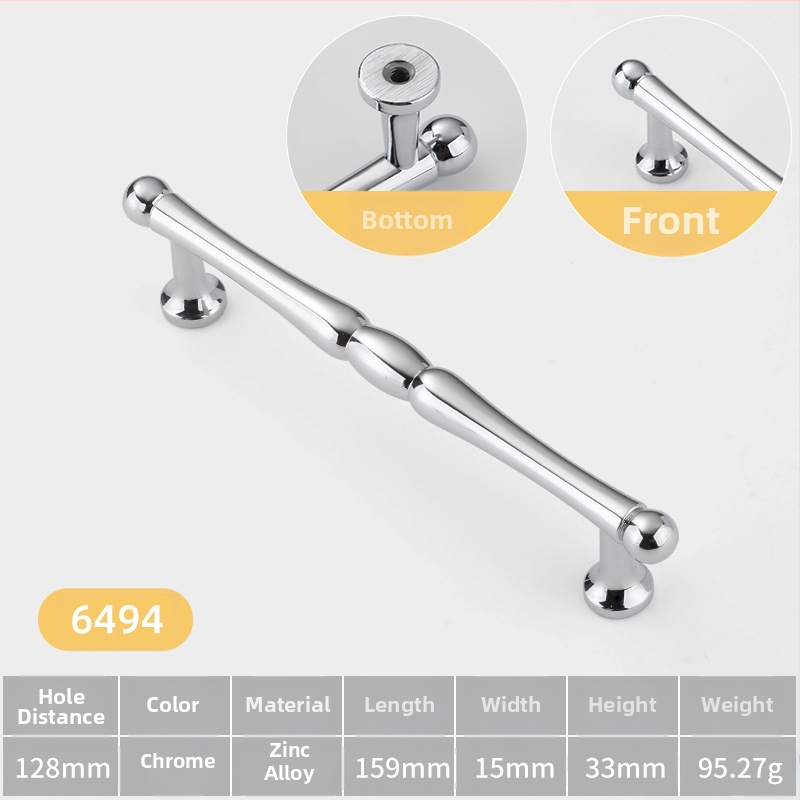 Λαβή πόρτας ντουλάπας — σφαιρική, κράμα ψευδάργύρου, ιταλικό μινιμαλιστικό στυλ, επιφανειακή τοποθέτηση, μοντέλο με μία οπή