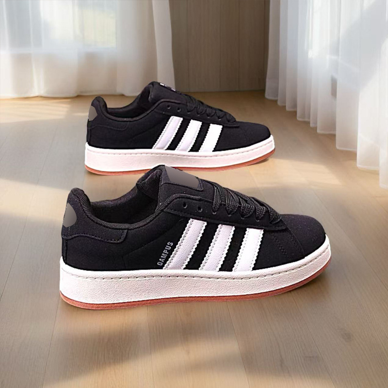 Adidași casual din canvas unisex — respirabili, talpă din cauciuc, deschidere joasă, vârf rotund (partea superioară: canvas; talpă: cauciuc; talpă groasă 3–5 cm; deschidere joasă; gleznă joasă)