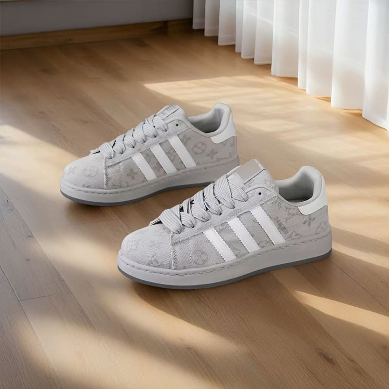 Adidași casual din canvas unisex — respirabili, talpă din cauciuc, deschidere joasă, vârf rotund (partea superioară: canvas; talpă: cauciuc; talpă groasă 3–5 cm; deschidere joasă; gleznă joasă)