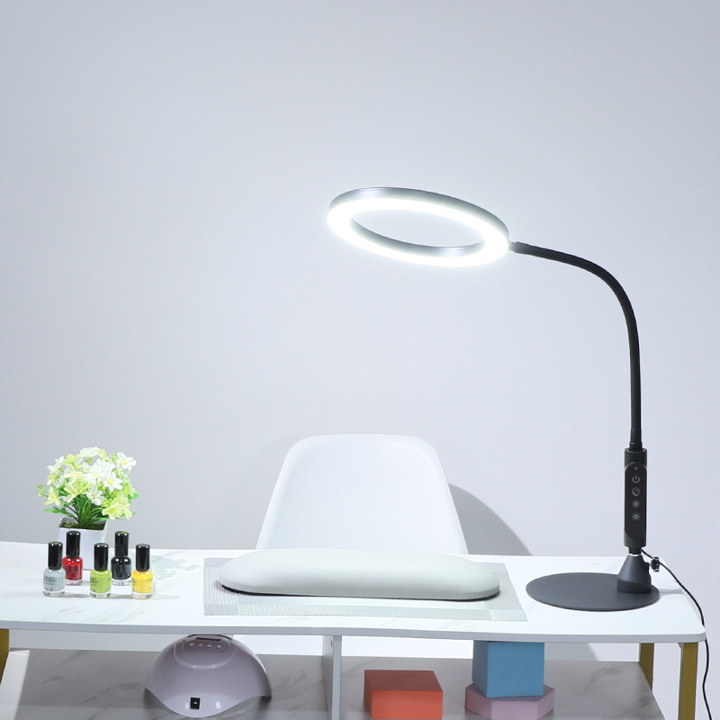 LED Φωτιστικό τραπεζιού για μανικιούρ με CRI ≥90, 18W, 220V, Αφής έλεγχος, Έξυπνος φωτισμός