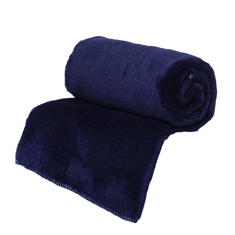 Pătură de flanel, culoare uni, fibră poliesterică, 300–500 g, potrivită pentru canapea și pat, pentru toate anotimpurile, stil modern minimalist