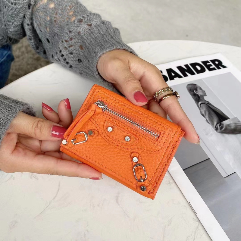 Portofel din piele naturală, din piele de vițel, căptușeală din piele de vițel, protecție anti-fraudă, pentru utilizare zilnică.