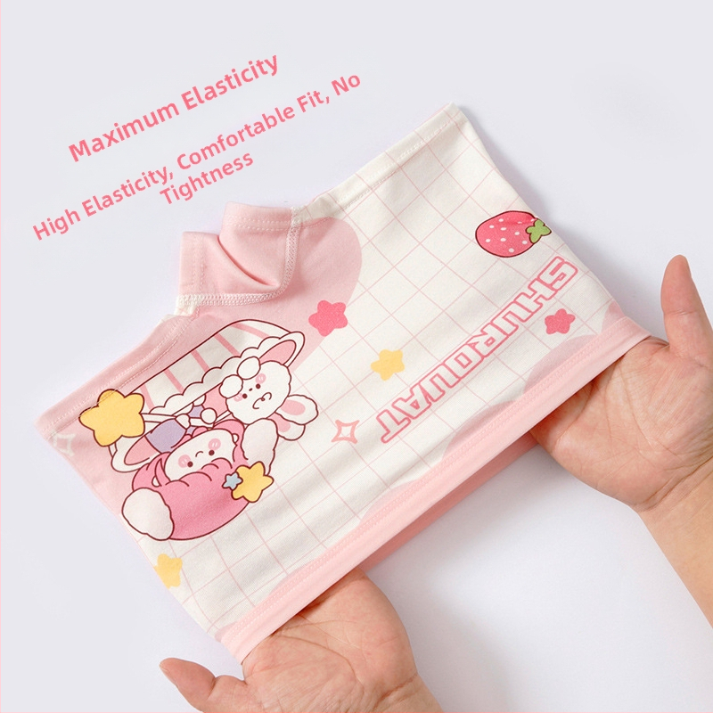 Dievčenské bavlnené nohavičky pre dievčatá, antibakteriálne, 95% bavlna, bezpečnostná trieda A, model K-29