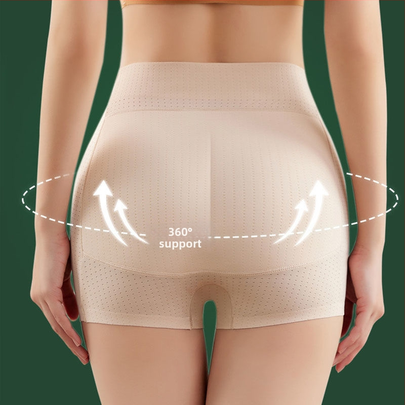 Dámske boxerky s integrovanými výstelkami na sedacie partie, stredná výška pásu, priedušné, nylon 80-90% s bavlnenou podšívkou