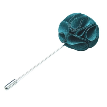 Брошка — цвете от плат, ръчна изработка, унисекс, оригинален дизайн, марка YINMENG