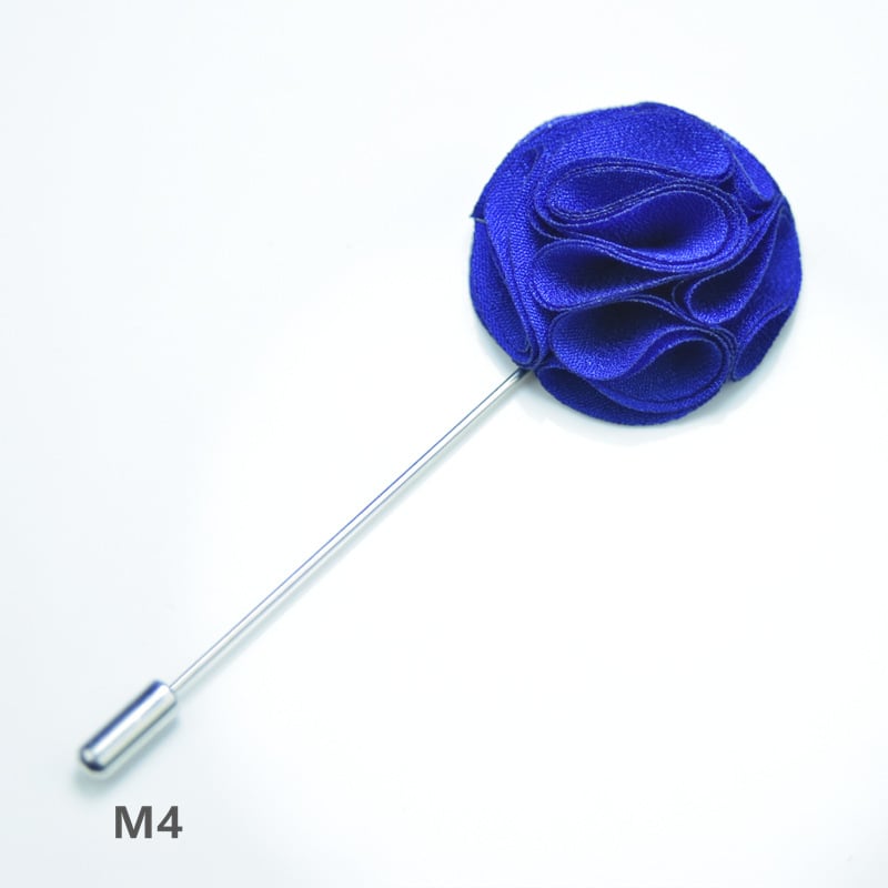 Брошка — цвете от плат, ръчна изработка, унисекс, оригинален дизайн, марка YINMENG