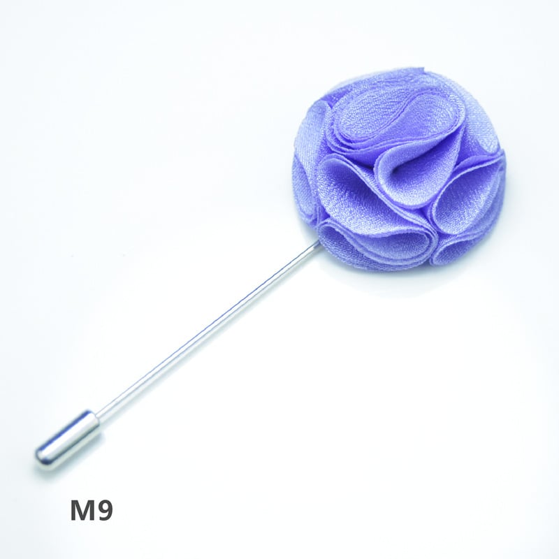 Брошка — цвете от плат, ръчна изработка, унисекс, оригинален дизайн, марка YINMENG