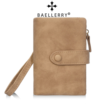Baellerry Női pénztárca — PU bőr, 2 hajtásos kialakítás, több kártyahely (Baellerry; PU bőr; 2 hajtásos kialakítás; több kártyahely; kopásálló)