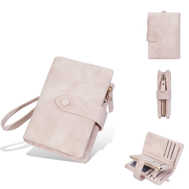 Baellerry Női pénztárca — PU bőr, 2 hajtásos kialakítás, több kártyahely (Baellerry; PU bőr; 2 hajtásos kialakítás; több kártyahely; kopásálló)