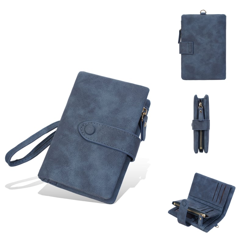 Baellerry Női pénztárca — PU bőr, 2 hajtásos kialakítás, több kártyahely (Baellerry; PU bőr; 2 hajtásos kialakítás; több kártyahely; kopásálló)