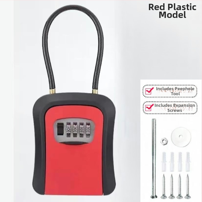 Jelszavas kulcstartó, falra szerelhető, modell KX803, ABS műanyag, záró rúd vastagsága 8 mm