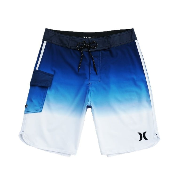 Ανδρικά σορτς παραλίας - Γρήγορο στέγνωμα, μικροελαστικότητα, ψηφιακή εκτύπωση, 95% πολυεστέρας, ριγέ ή πλέγμα σχέδιο