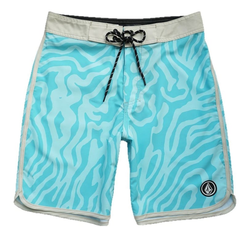 Ανδρικά σορτς παραλίας - Γρήγορο στέγνωμα, μικροελαστικότητα, ψηφιακή εκτύπωση, 95% πολυεστέρας, ριγέ ή πλέγμα σχέδιο