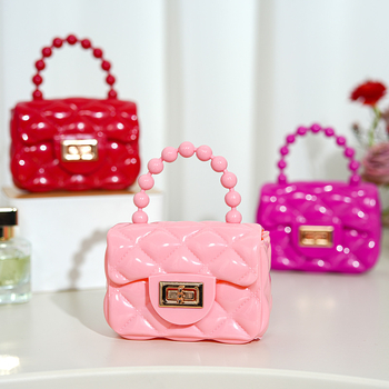 DIY patchwork πορτοφόλι κερμάτων με αλυσίδα crossbody, από PVC υλικό με επένδυση PVC, για γυναίκες και κορίτσια