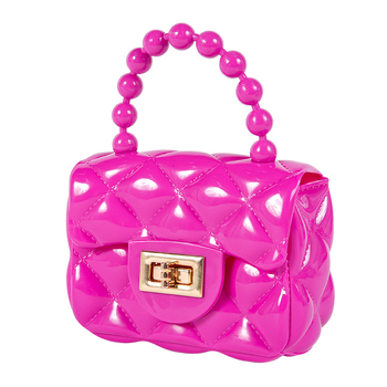 DIY patchwork πορτοφόλι κερμάτων με αλυσίδα crossbody, από PVC υλικό με επένδυση PVC, για γυναίκες και κορίτσια