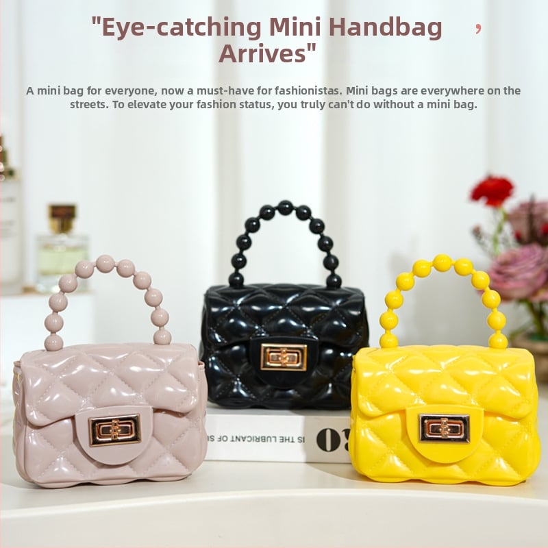 DIY patchwork πορτοφόλι κερμάτων με αλυσίδα crossbody, από PVC υλικό με επένδυση PVC, για γυναίκες και κορίτσια