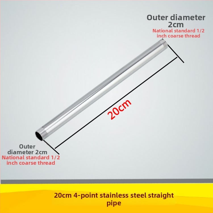 Qt132 Rovný sprchový držiak, meď/nerezová oceľ konštrukcia, skrytá závitová montáž, 0–95°C prevádzková teplota, 1 MPa nominálny tlak