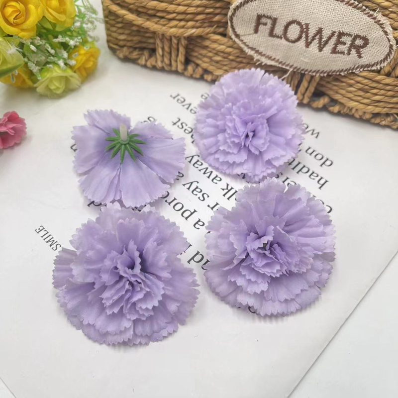 Mesterséges szegfű virág – selyem virág esküvőkhöz, kültéri használathoz, fotópropok és otthoni dekoráció