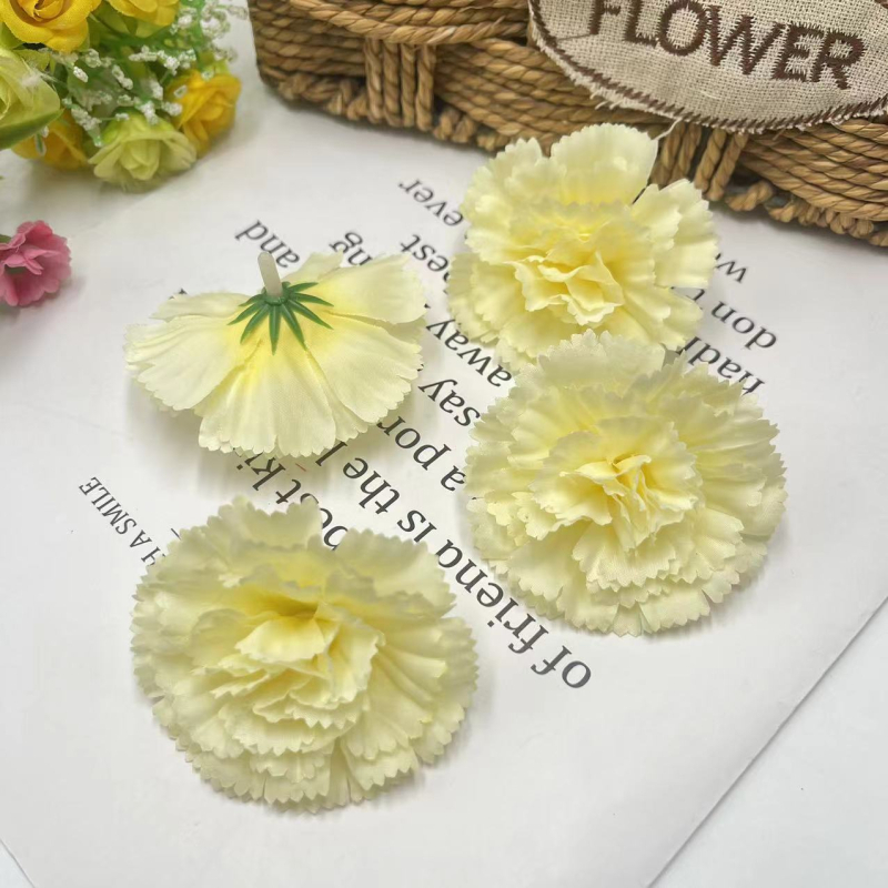 Mesterséges szegfű virág – selyem virág esküvőkhöz, kültéri használathoz, fotópropok és otthoni dekoráció