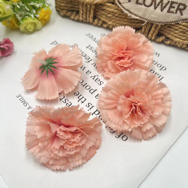 Mesterséges szegfű virág – selyem virág esküvőkhöz, kültéri használathoz, fotópropok és otthoni dekoráció